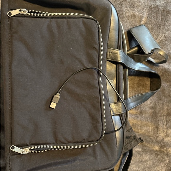 Nomad Lane Nylon and leather travel bag - Picture 6 of 9